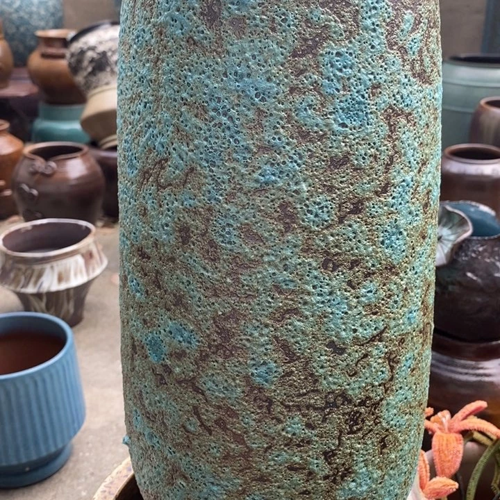 紫砂花盆高约33口约15