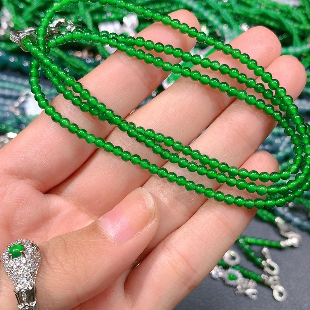 翡翠戒指未镶嵌天然翡翠