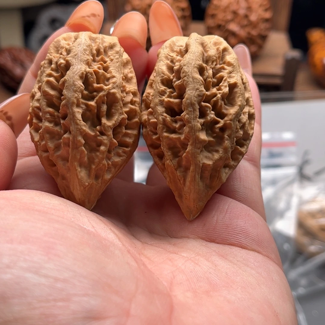 文玩核桃把件关东木子家楸大胖58