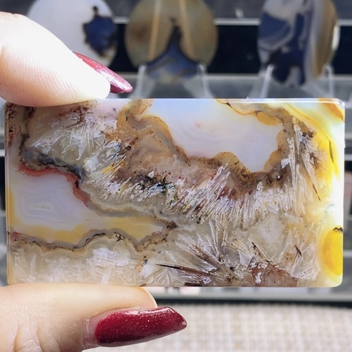 玛瑙/玉髓未镶嵌颈饰
