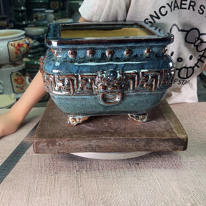 @***少泳坤堂石湾盆陶瓷