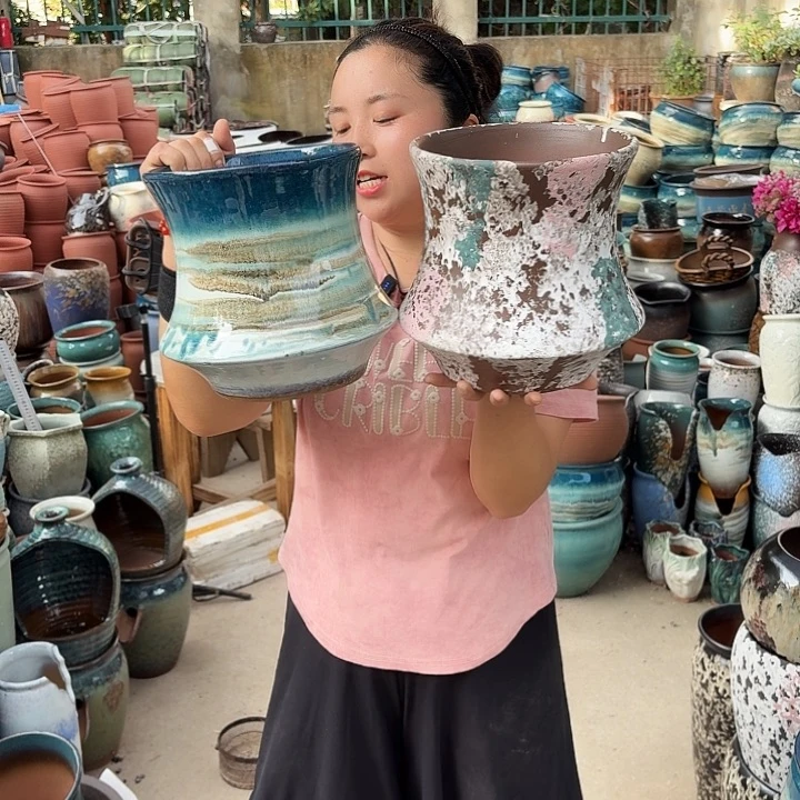 口20高22两个盆子。