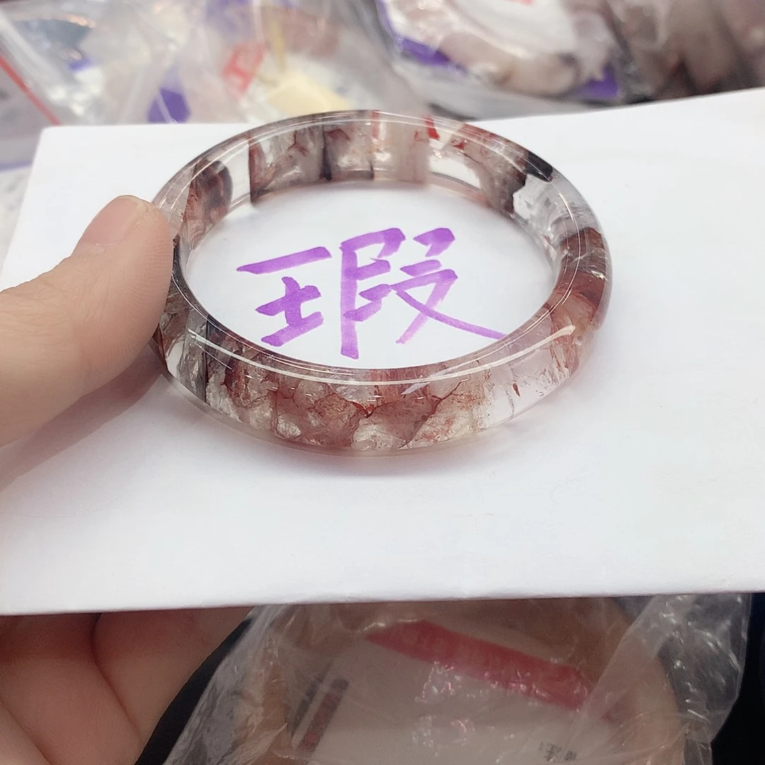 水晶手镯未镶嵌179（瑕疵5455