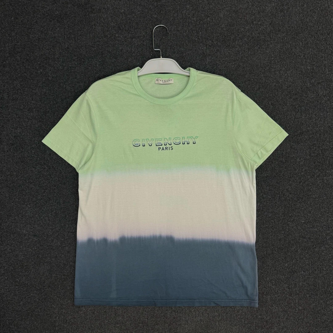 99新 Givenchy/纪梵希 渐变刺绣短袖/S码