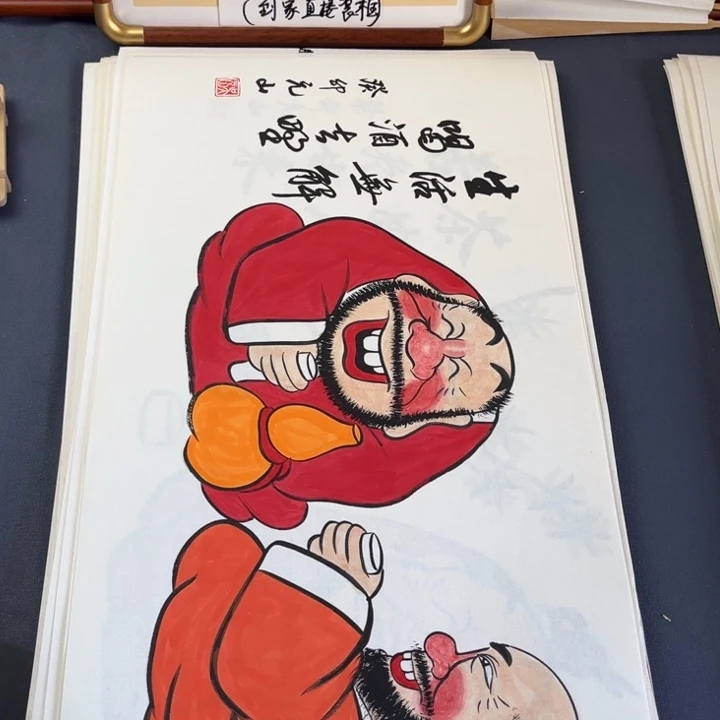 国画禅意画纯手绘作品