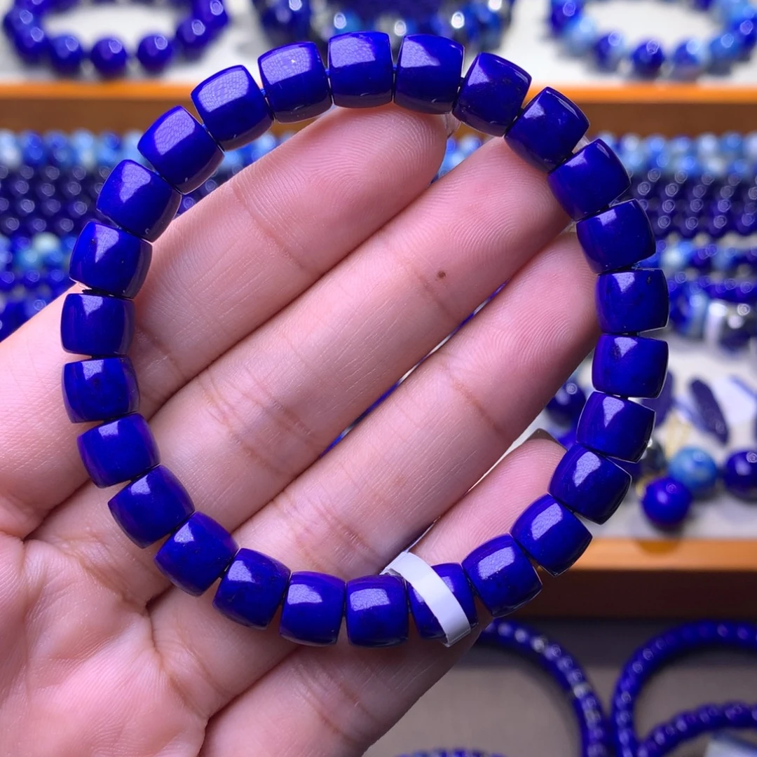 青金石未镶嵌手串8mm