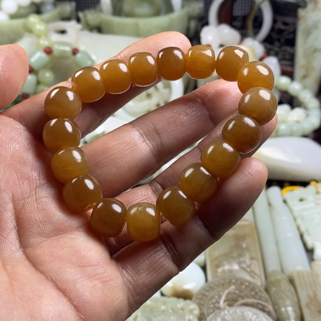 和田玉（糖玉）未镶嵌颈饰