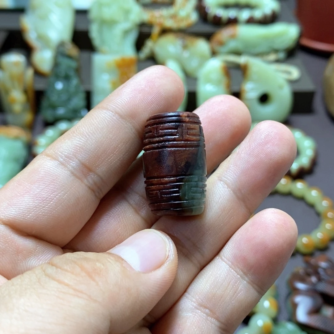 临***者未镶嵌手链岫岩河磨玉（透闪石质玉）