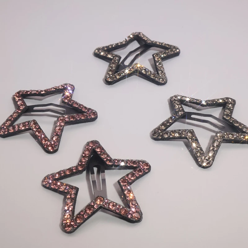 【彤梦】钻钻星星发夹边夹女碎发夹bb夹2025新款高级感刘海简约头饰