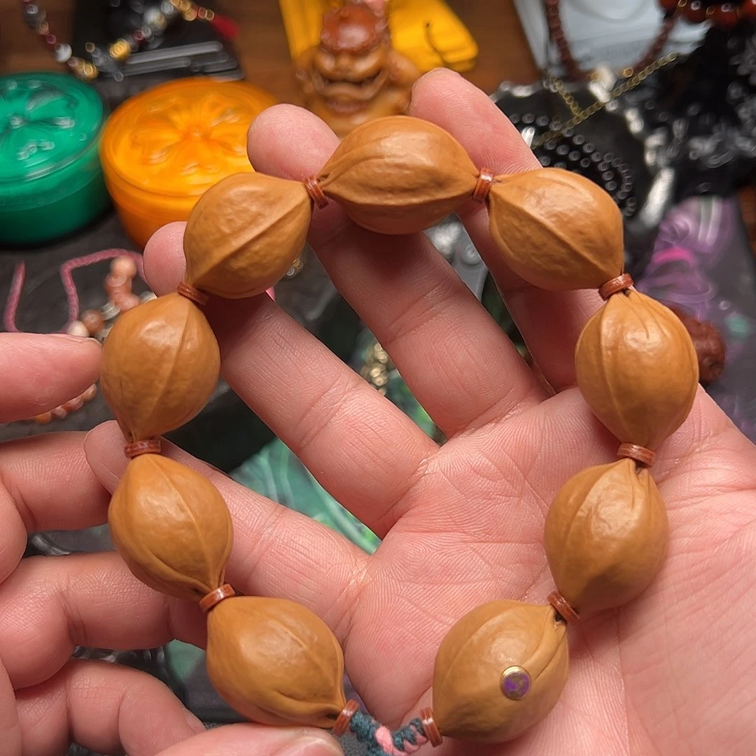 手串橄榄核与川紫金标