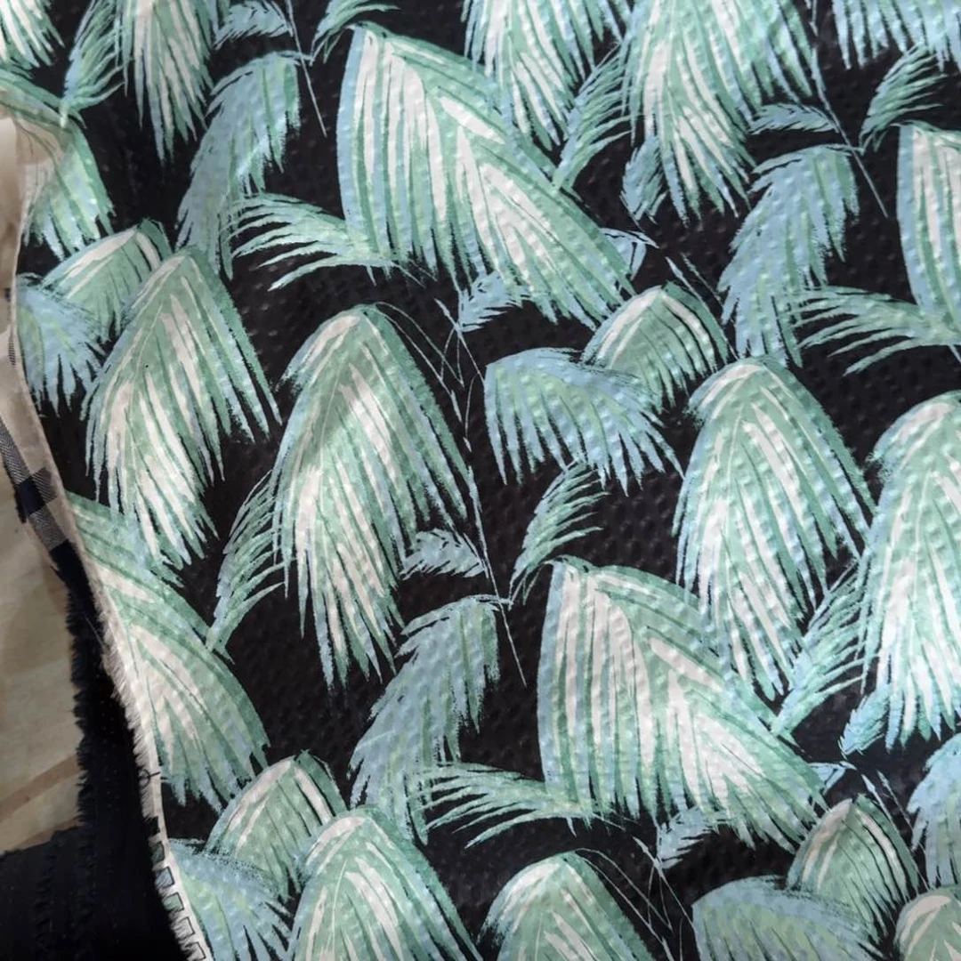 棉港货纯棉盐缩泡泡棉1米价X1.4米宽对面