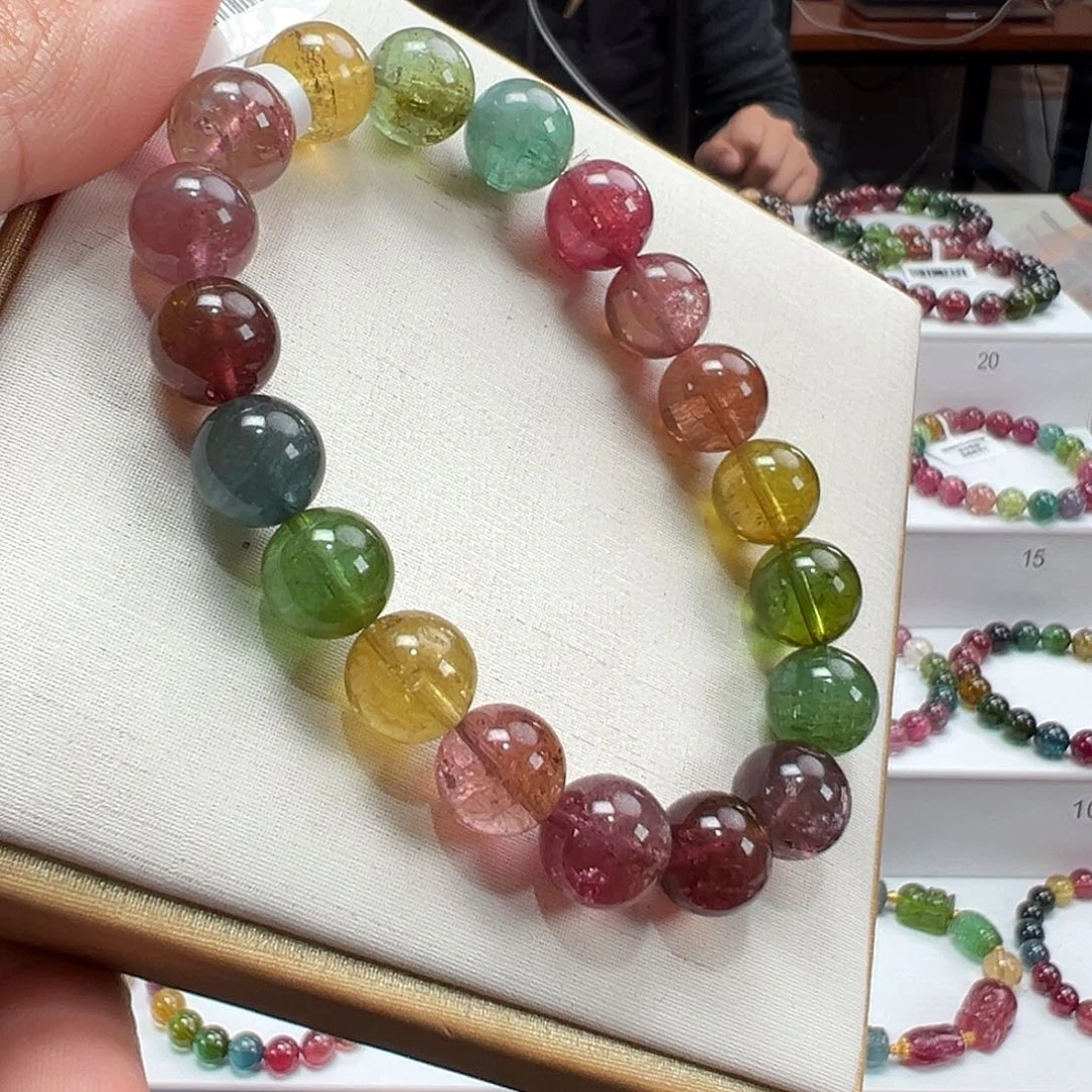 未镶嵌手串碧玺10.5mmmmmmmmmm