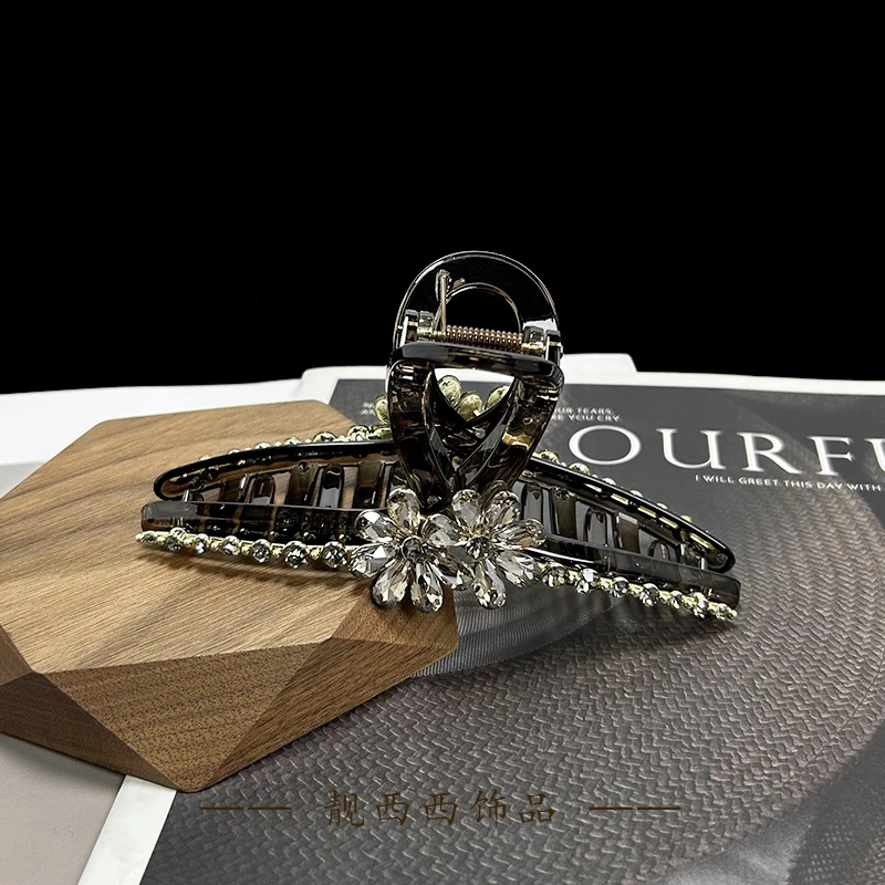 【LXX靓西西】336抓夹13厘米双花精致优雅全盘抓夹