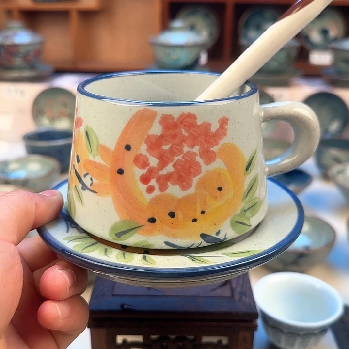 景德镇陶瓷陶瓷杯茶具咖啡杯