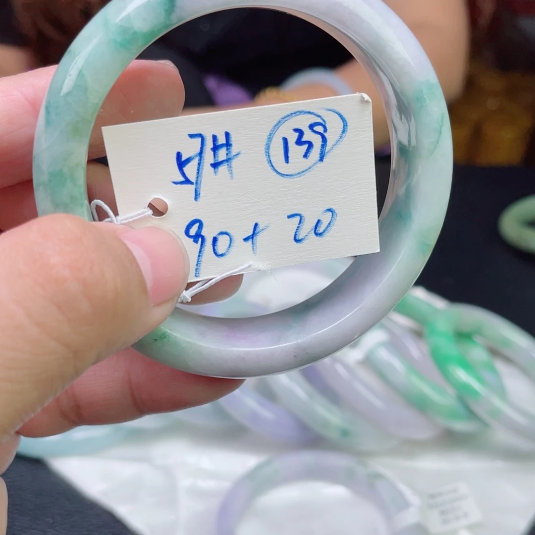 翡翠未镶嵌手镯139