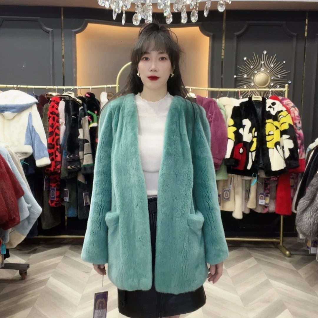 冬季新款时尚水貂