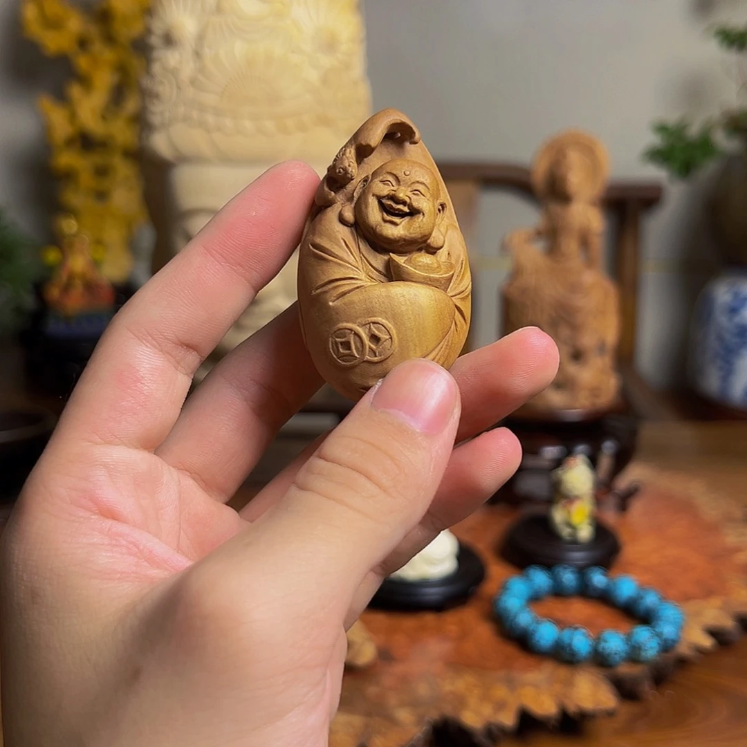 檀香木尚秋竹木雕刻老山檀香