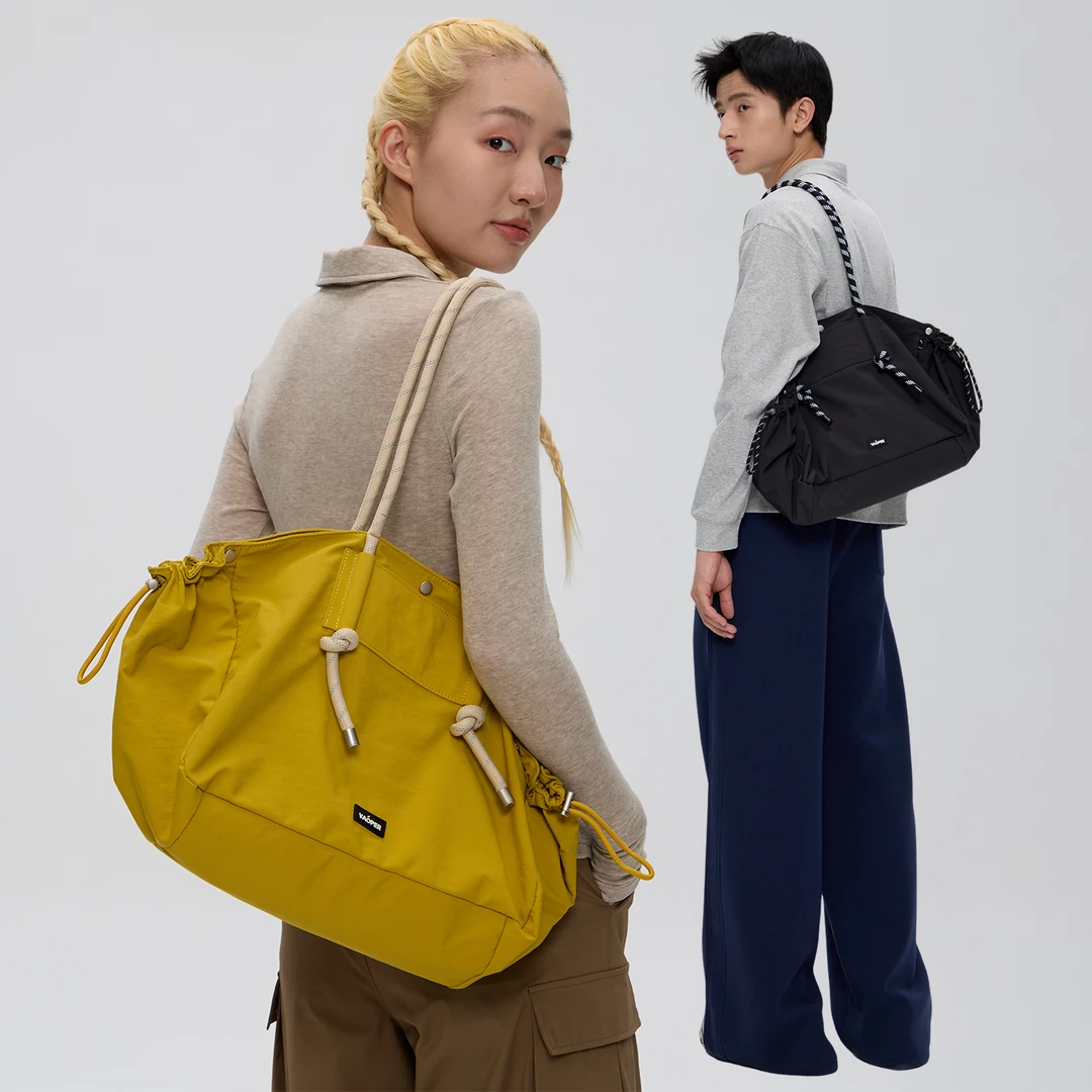 VAOPER喂牌旅行包女轻便大容量托特包男通勤单肩包休闲流浪健身包