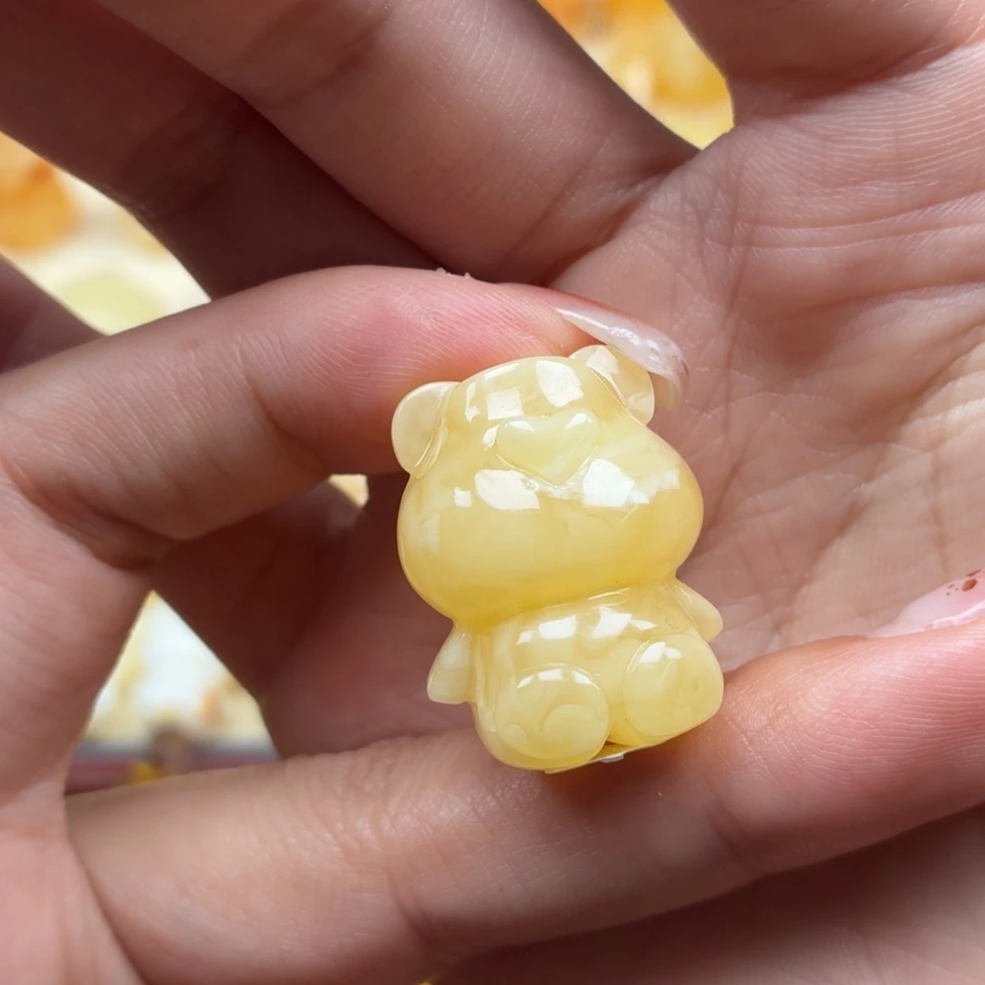 琥珀未镶嵌裸石蜜蜡