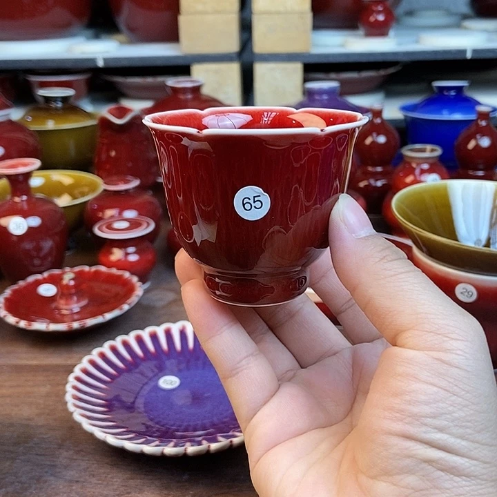 陶瓷景德镇名陶坊原矿郎红