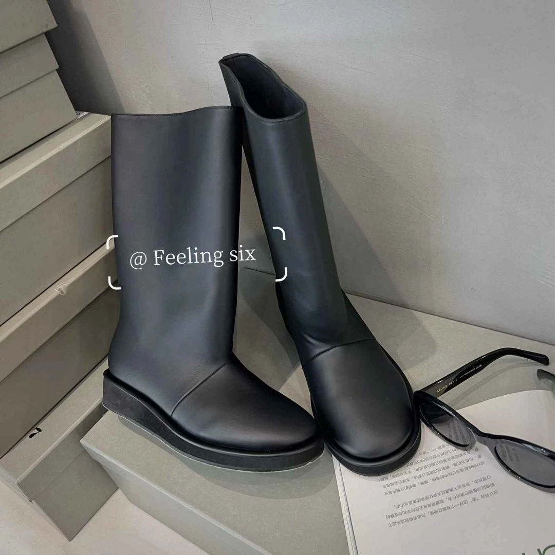 WM面包感套筒平底靴2587-3