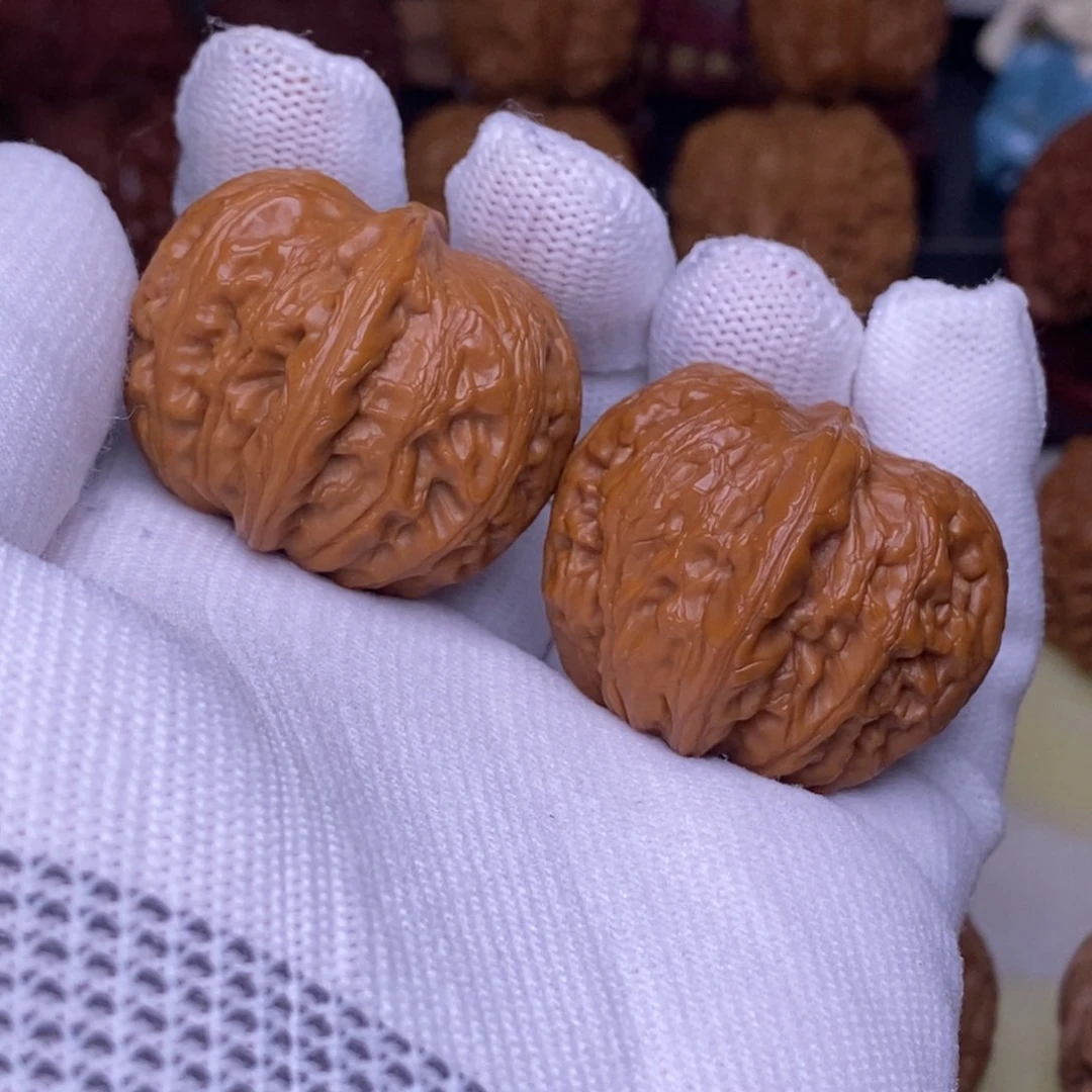 文***吊坠文玩核桃37 平谷元宝