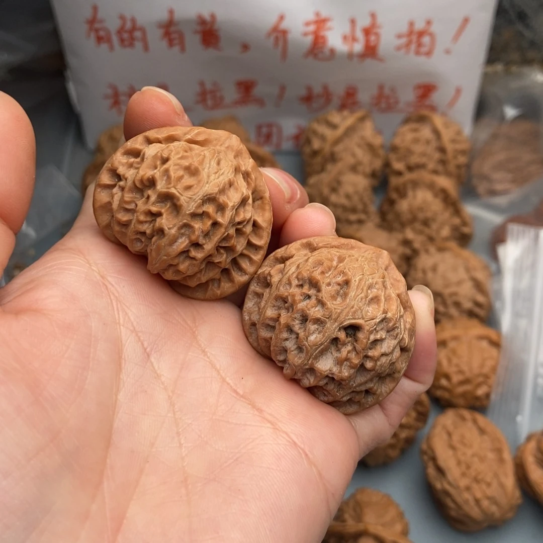 文玩核桃把件大***瓜宫灯5