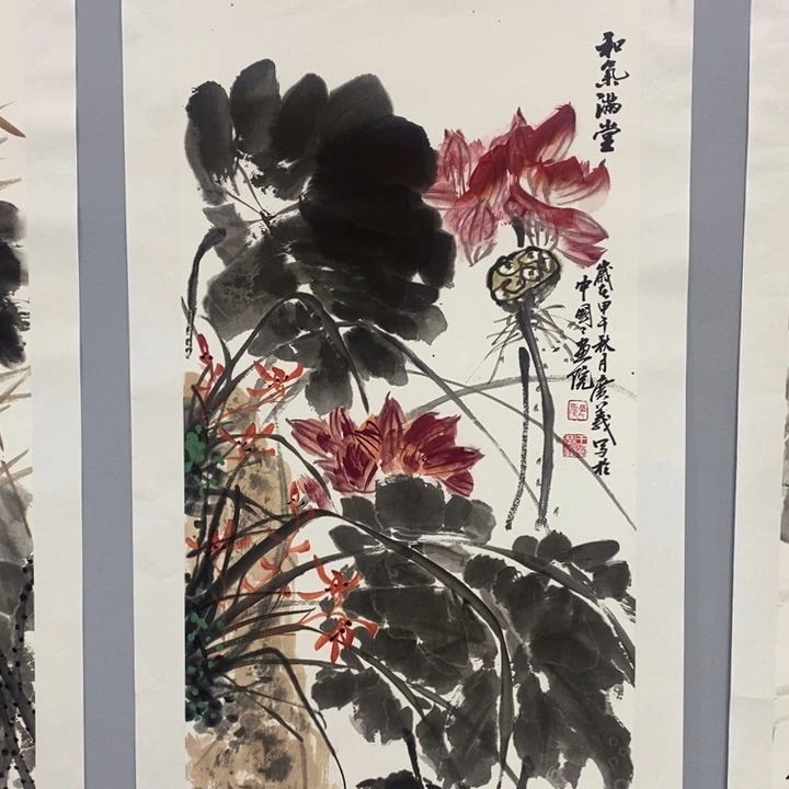 手绘作品等多种形式进行