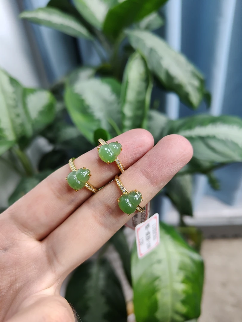 一只小强/和田玉戒指/1102C03/多样性发1