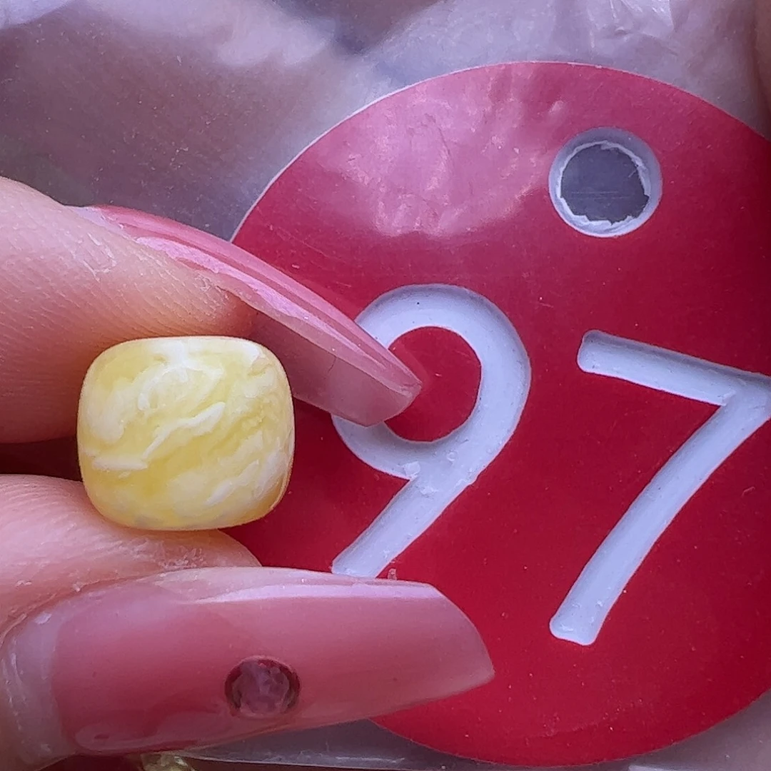 蜜蜡未镶嵌珠宝奇石呲*A9mm老型