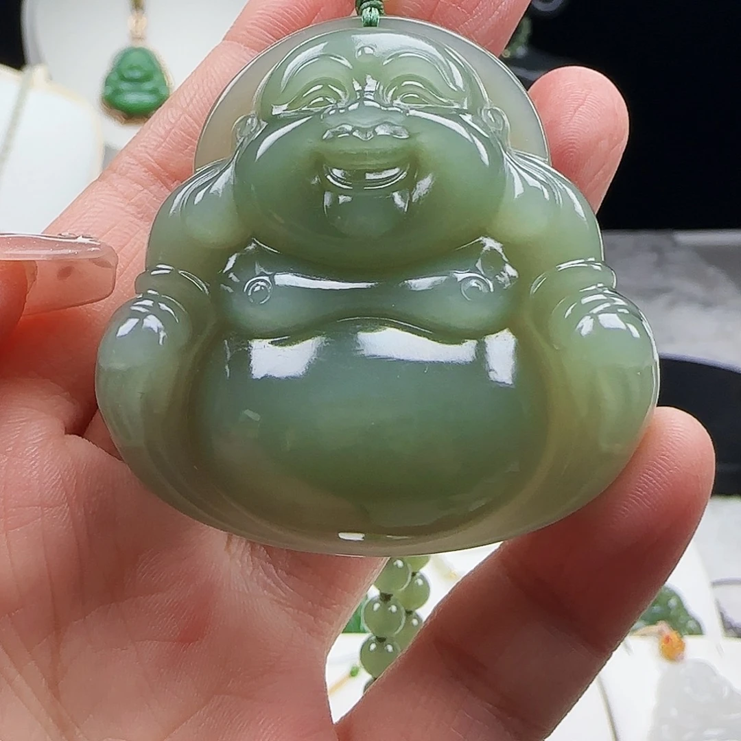 এ***࿐和田玉未镶嵌颈饰50