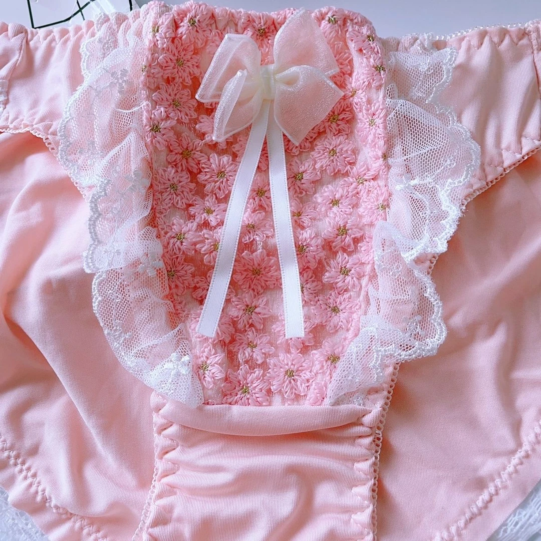 大码时尚潮流男女同款刺绣低腰家居内裤