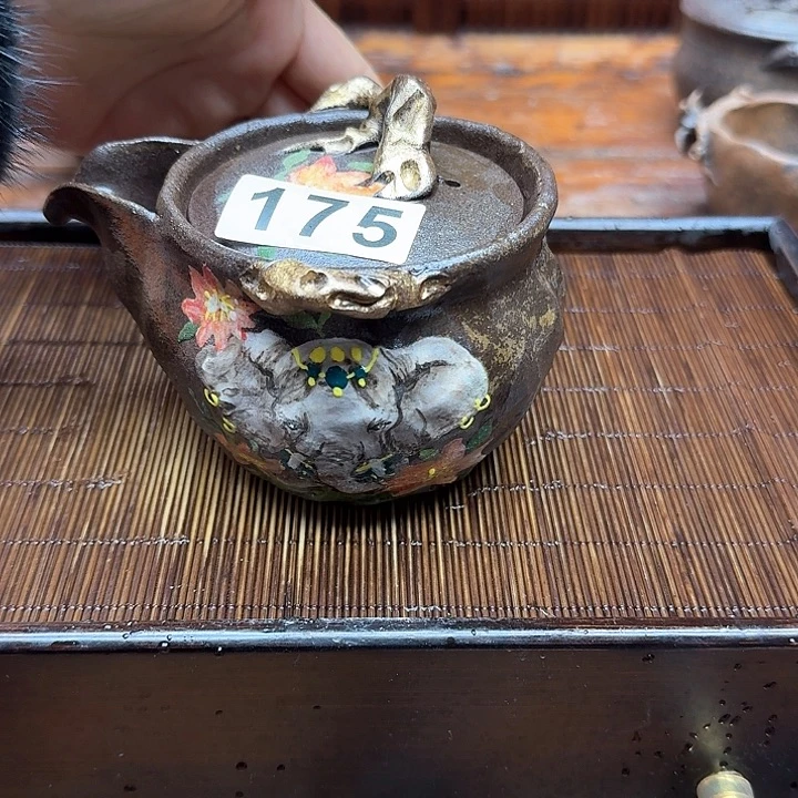 纯手工制作粗陶茶具