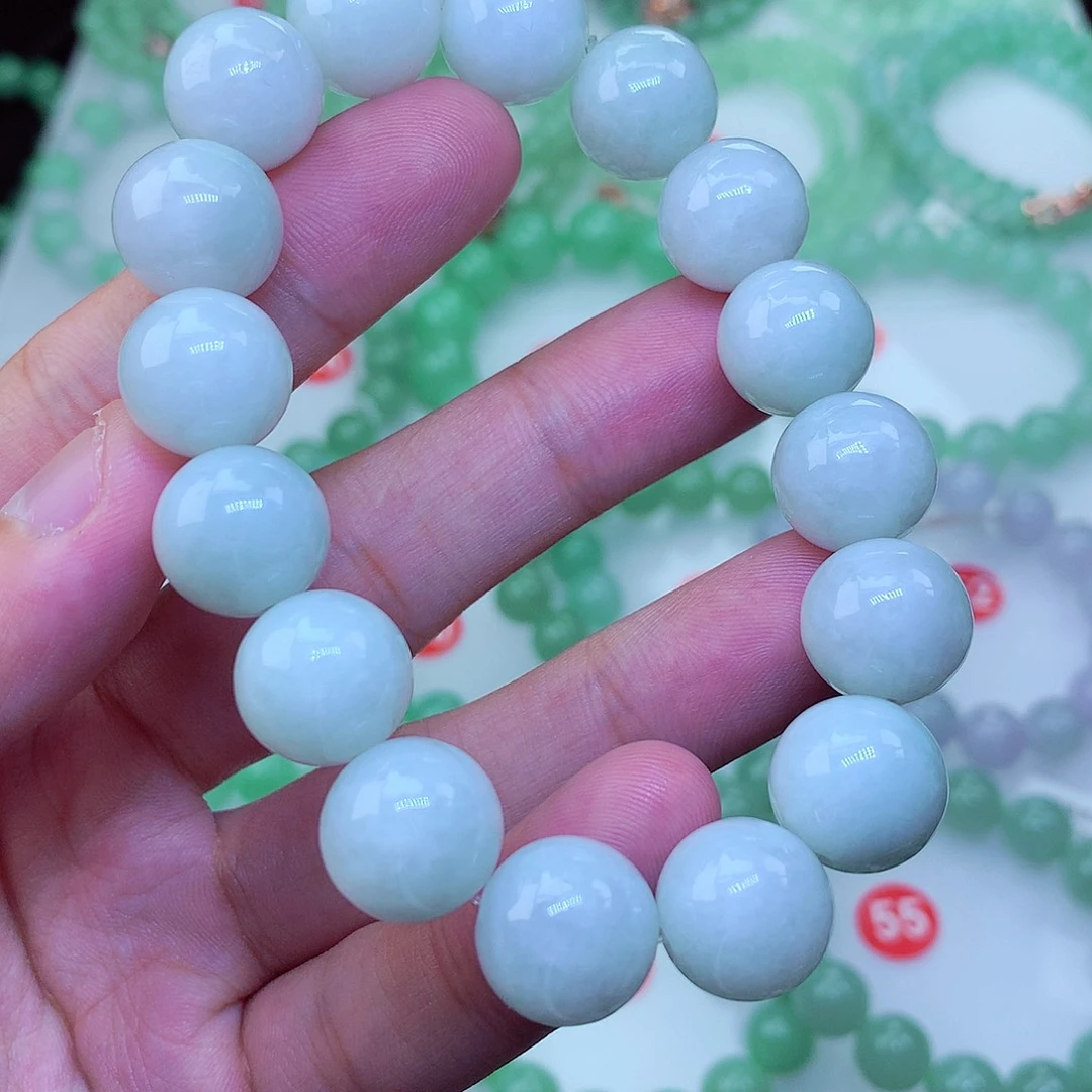 翡翠未镶嵌毛衣链