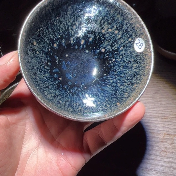 茶盏左**城璞器建盏主人杯28