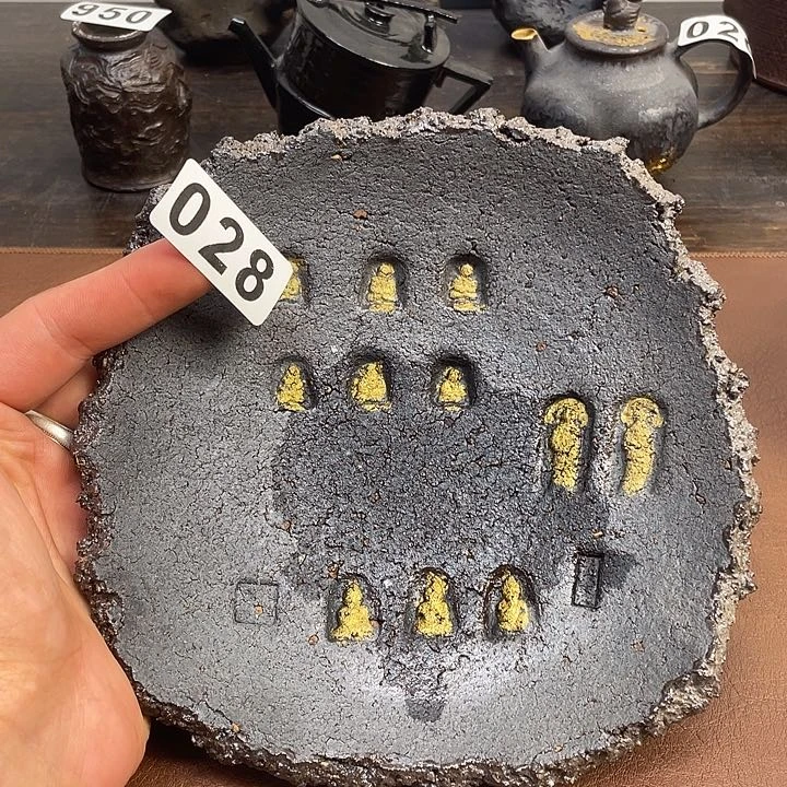 028 手捏佛窟吸水壶承特价特价特价