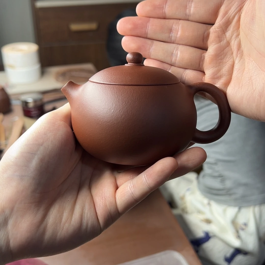 茶壶紫砂西施壶 清水泥 、200cc