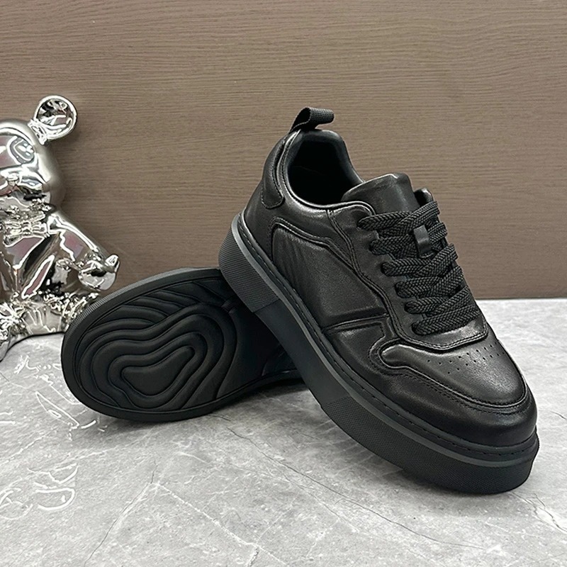 AK 2024秋季男士时尚潮流休闲鞋百搭低帮鞋运动透气经典纯色男鞋