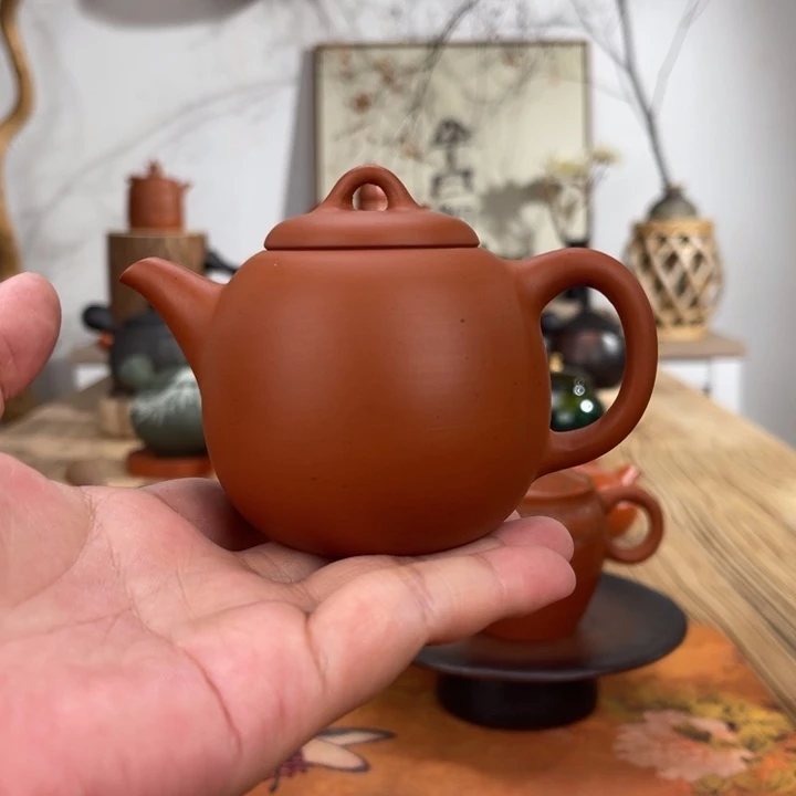 初**?常滑益规手作茶壶