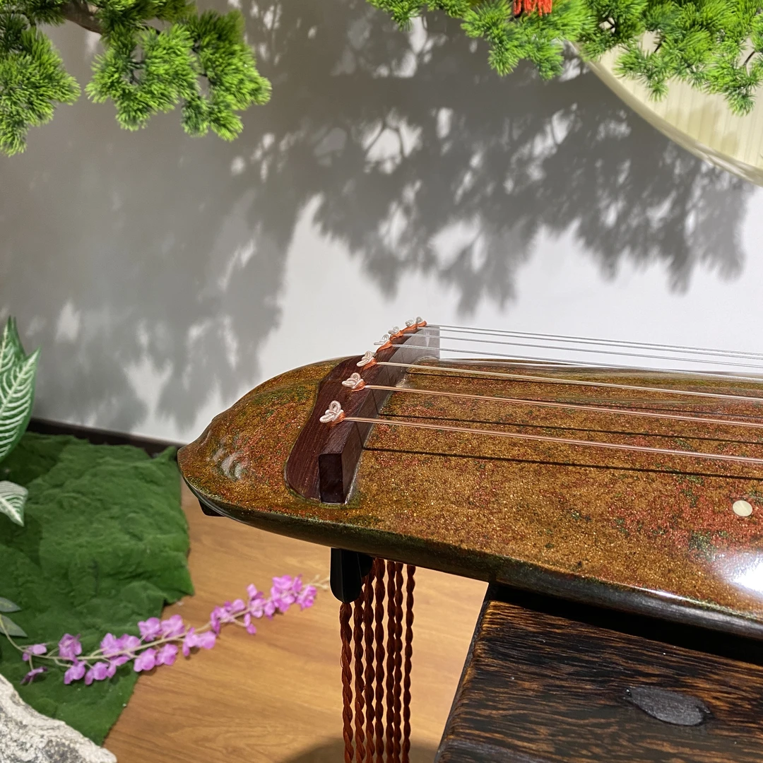 曹兰锁精选八宝灰蕉林听雨演奏级古琴