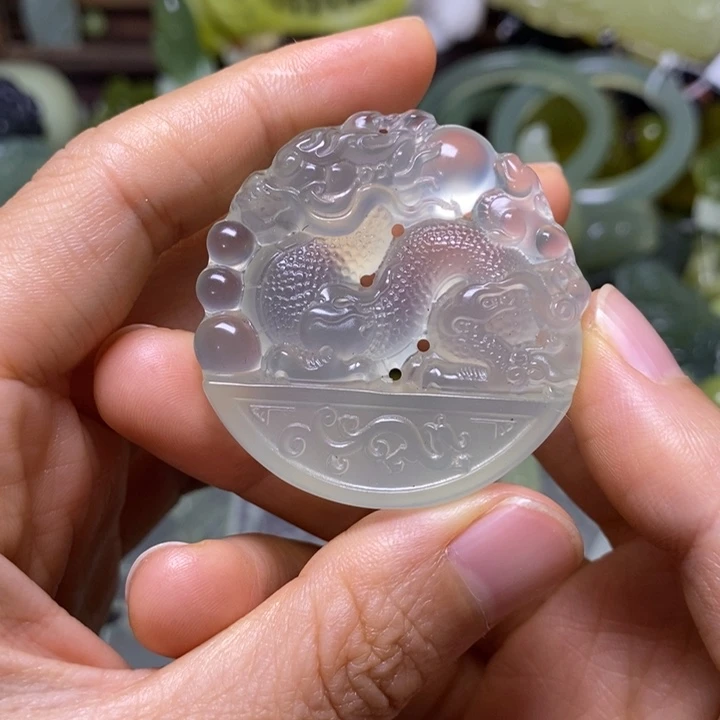 岫玉未镶嵌岫玉颈饰t*