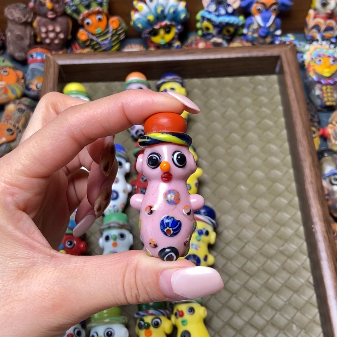 颈饰琉璃新款小雪人