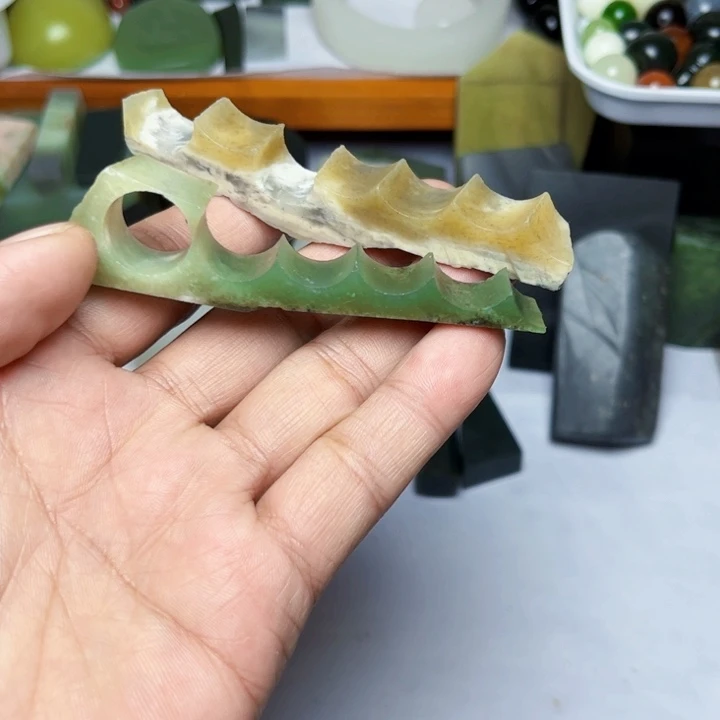 未镶嵌和田玉珠宝半成品