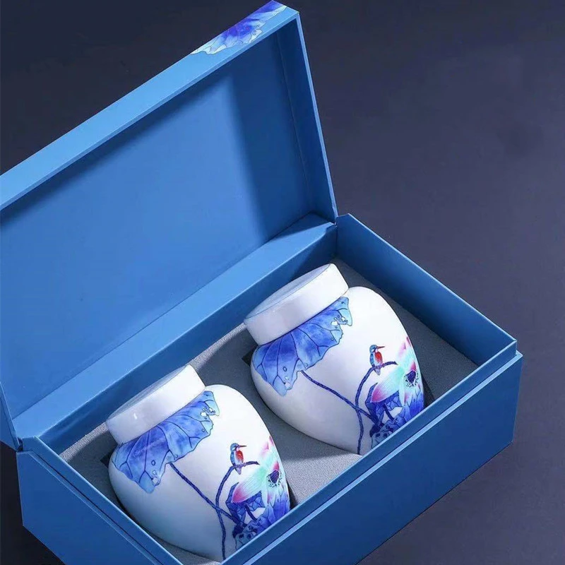 正宗潮州鸭屎香凤凰单丛高档瓷罐茶叶礼盒装节日送礼送长辈礼品茶