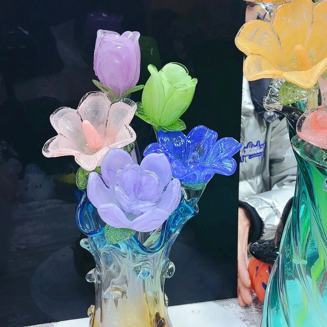 福利不退不换琉璃花瓶花器艺术品