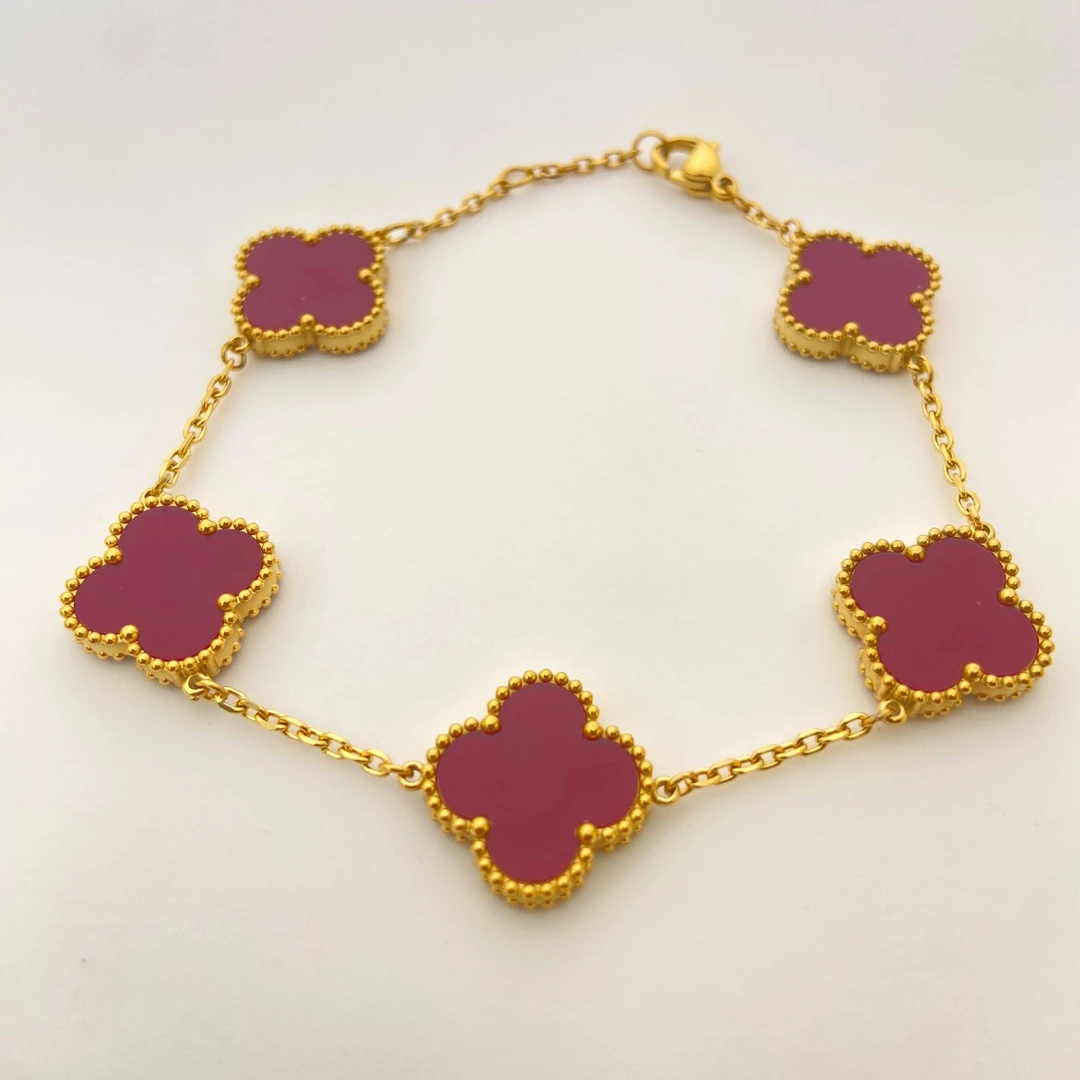 铜合金手链 轻奢金典款手链【高版本】四叶草手链AIYO/LL016