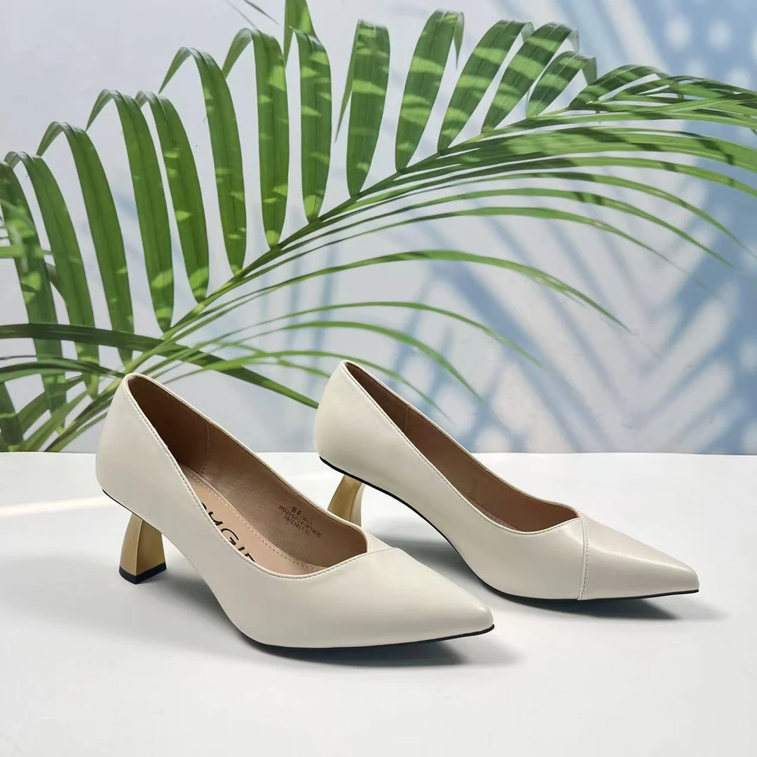 小强家女鞋百搭爆款舒适女单鞋（H87-19-1）（HG20SP34-YM805）