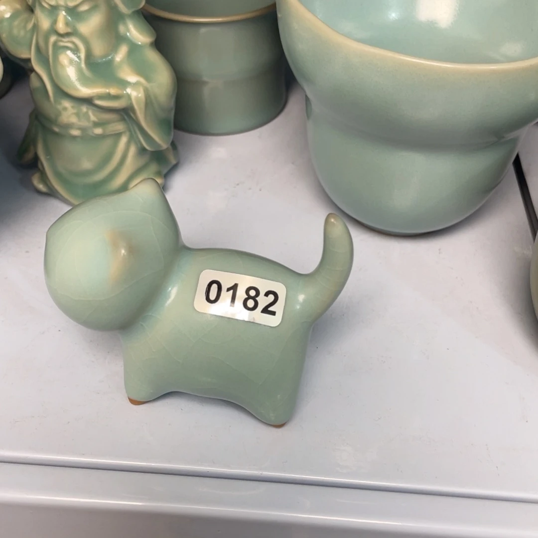 摆件精品小猫咪茶宠