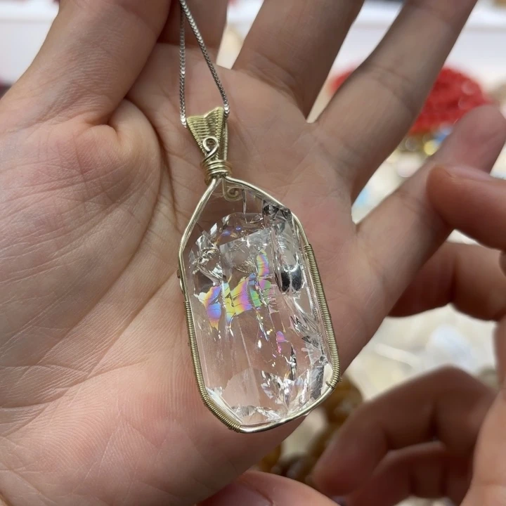 未镶嵌手链水晶吊坠