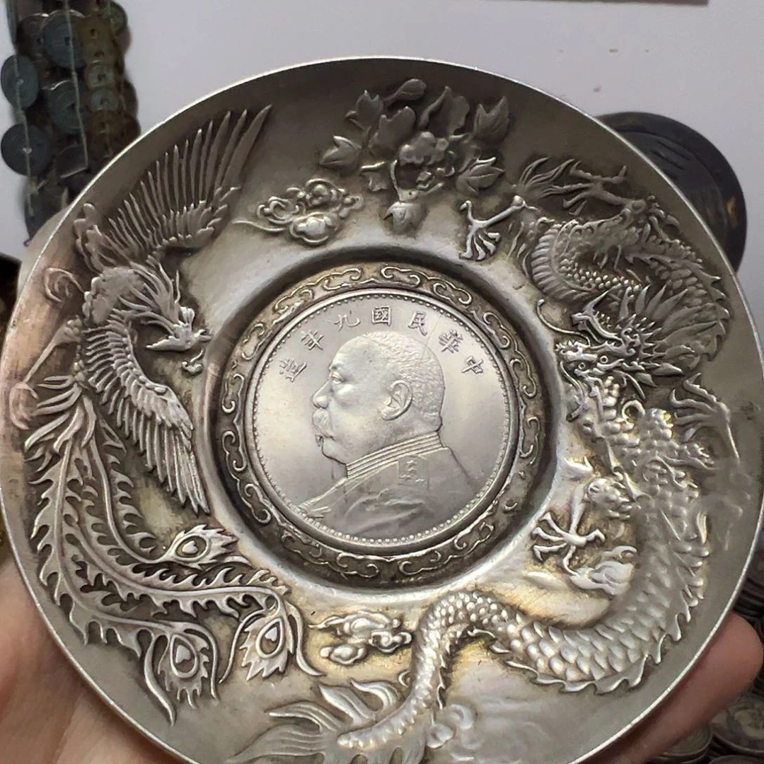 金属复古工艺品龙凤